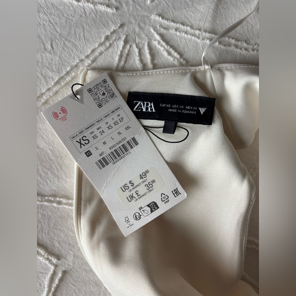 Zara Mini Dress with Buckle Detail NWT - Picture 5 of 5